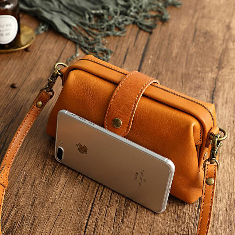 Top Quality Pure Cowhide Shoulder Bags Copper Buckle Messenger Bag Genuine Leather Fashion Ladies Crossbody Bags Female Bolsas