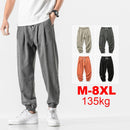 Big 5XL 6XL 7XL 8XL Hombres Casual Nuevo Sólido Pantalones de chándal Hombres Hip Hop Casual Harem Pantalones Streetwear Pantalones masculinos Pantalones de talla grande
