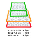 Professional Grade Silicone Baking Mats Set Non Stick Sheet Mat BPA Free Liner Sheets Bakeware for Macarons Cookies Bread Making