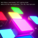 Ulanzi VL49 Mini RGB Video Light Lighting for Photography 2000mAh RGB LED Video Camera Light Vlog Fill Light Live Tiktok