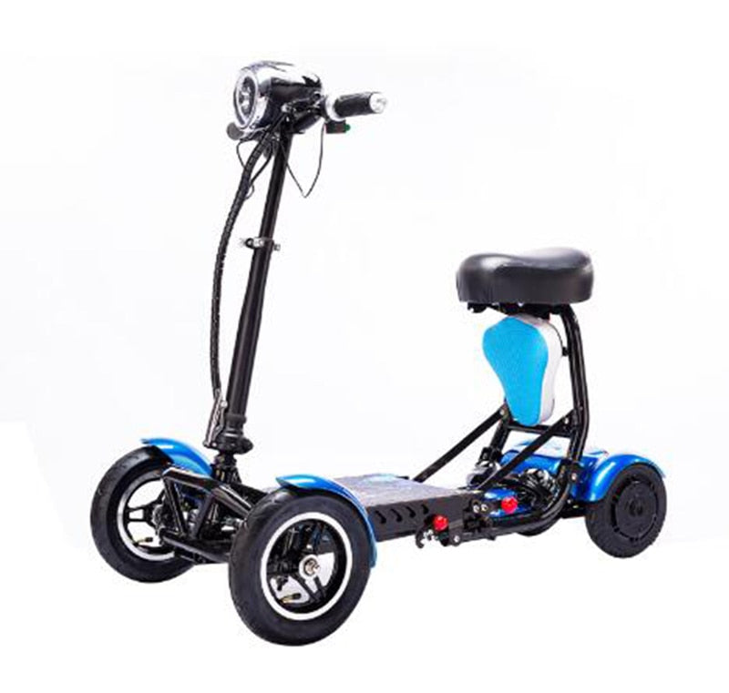 Wholesale Enhance perfect travel transformer 4 wheel folding mobility scooter new mini adult portable foldable electric scooter