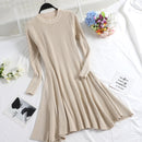 Women Long Sleeve Sweater Dress Women&