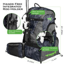 KastKing Fishing Bag Large Capacity Multifunctional Lure Fishing Tackle Boxes Outdoor Waist Bags Fishing Boxes Plier Storage