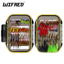 32/50/214PCS Fly Fishing Lure Dry Wet Flies Nymph Streamer Artificial Pesca Bait Lure Carp Trout Pesca Fishing Tackle Fly Box