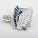 Wholesale Attack On Titan Keychain Anime Shingeki No Kyojin Wings of Liberty Scout Legion Emble Eren Key Pendant Keyring Jewelry