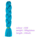 Black Star Hair Ombre Jumbo Extensiones de cabello trenzado Trenzas retorcidas de 24 pulgadas Fibra de cabello sintético para trenzado retorcido para mujeres