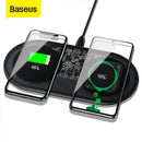 Baseus Visible Qi Wireless Charger 15W für Huawei P30 Pro Dual Wireless Charging Set für iPhone 11 Pro Max Xs Xr X 8Plus AirPods