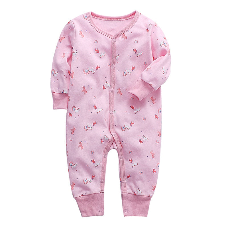 Babykleidung Herbst 2021 Neugeborenes Baby Reine Baumwolle Langarm Overall Strampler 3-24M Baby Boy&amp;Girl Kleidung