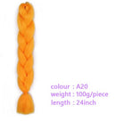 Black Star Hair Ombre Jumbo Extensiones de cabello trenzado Trenzas retorcidas de 24 pulgadas Fibra de cabello sintético para trenzado retorcido para mujeres