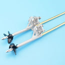 4mm All-in-One Flex Cable Shaft Left/Right Drive Dog Prop Nut Plastic Gasket Brass Tube And Bracket Stinger Drive For Rc