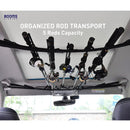 Booms Fishing VRC Vehicle Rod Carrier Rod Holder Belt Strap With Tie Suspenders Wrap Fishing Tackle Boxes Tools Box Accessories