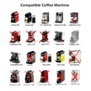 iCafilas Coffee Capsule For Nespresso Stainless Steel Coffee Capsules Refillable Reusable Filters For Espresso Coffee Machine