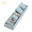 Bracelet Tray 4 Grids Jewelry Display Box Jewelry Pillow Display Prop Watches Bracelet Showcase Watch Tray