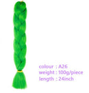 Black Star Hair Ombre Jumbo Extensiones de cabello trenzado Trenzas retorcidas de 24 pulgadas Fibra de cabello sintético para trenzado retorcido para mujeres