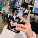 Case For Samsung Galaxy Note 10 Plus Cover Diamond Bracket Square Back Cover For Samsung Note 9 8 A70 A50 A7 2018 Phone Case