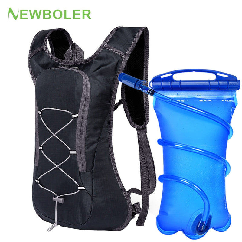 Mochila ultraligera transpirable para bicicleta, chaleco para correr, bolsa para ciclismo, maratón, paquete de hidratación portátil, opción de bolsa de agua de 3L