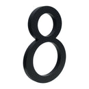 15 cm Big Black House Number Floating Sign Modern Door Numbers Building Signage Outdoor Huisnummer Numeros Casa Address BO