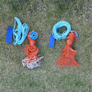 XC LOHAS American Hand Cast Fishing Net 2.4M-7.2M Small Mesh Hand Throw Cast Network With Sinker and without Sinker Fish Trap