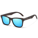 GM Handmade Natural Wooden Sunglasses Women Men Brand Design Vintage Fashion Glasses Gray Polarized Lens Accept OEM 1610BN