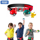 Genuine US Version Pokemon Master Elf Ball Belt Set Telescopic TAKARA TOMY Toys for Children Gift