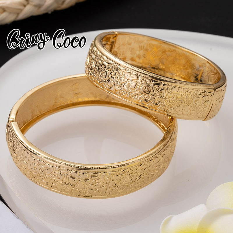 Cring Coco Hawaiian Gold Armreifen Armbänder für Frauen Trendy polynesische Perle Schildkröte Schmuck Liebhaber Armreif 2020 weiblich