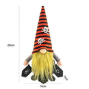 New Halloween Faceless Doll Creative Long Legs Dwarf Witch Hat Doll Home Halloween Desktop Decoration Ornaments
