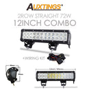 Auxtings 12&#39;&#39; 22&#39;&#39; 20inch 12V 24V offroad led light bar Spot Flood Combo 20&#39;&#39; 126W led Work Light for Jeep Car 4WD Truck SUV ATV