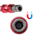 1/4&#39;&#39; Hex Shank Magnetic Screwdriver Bit Holder Extension Bar 20 Degree Angle Adjustable Direction for Screwdriver Extension