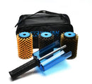 XCMAN Ski Roto Brush Kit Roto Brush Controller Mango con los 3 cepillos: nailon, crin de caballo, latón/corcho