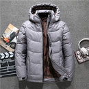 Tace & Shark brand men's winter coat casual hat detachable white duck down jacket for men warm windbreaker doudoune hiver homme
