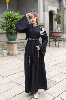 Große Größe Frauen Traditionelles Hanfu Kleid Mann Han-Dynastie Kostüm Paar Chinesische Antike Schwertkämpfer Kleidung Männlicher Kimono Tang-Anzug