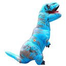 Disfraz de dinosaurio inflable para niños adultos t-rex Cosplay fiesta Anime disfraces de Halloween para hombre mujer