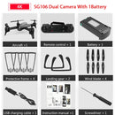 SG106 Drones With Camera HD 4K Dual Camera Optical Flow WiFi Video Helicopter RC Quadcopter For Toys Kid RTF Dron 4k Drone
