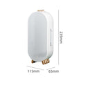 Schmuck Aufbewahrungsbox Ohrringe Display Ständer Armband Halskette Organizer Faltbare tragbare Kunststoffbox 4 Türen 240 Löcher groß