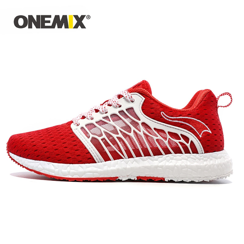 ONEMIX, zapatos para correr para mujer, zapatos atléticos de malla transpirable para hombre, zapatos deportivos súper ligeros para exteriores para mujer, zapatos para caminar y trotar