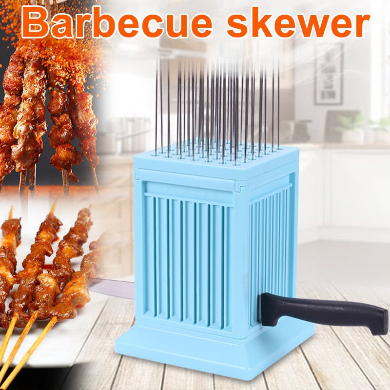 Beef Spieß Kebab Maker Box Machine Hammel Grill Rotisserie Barbecue BBQ Tools für Fast Cut Camping Küchenzubehör Stuff