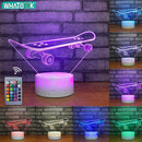 3D Sport Series Night Light LED Table Lamp Remote Sneakers Football Lampe 16 Colors Illusion Luminaria Kids Baby Birthday Gifts