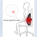 4 Color Soft Memory Foam Lumber Support Back Massager Pillow Back Massager Waist Cushion for Car Chair Home Office Relieve Pain