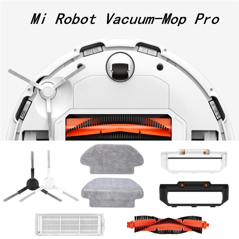 Suitable For Xiaomi (Mi Robot Vacuum-Mop Pro) Sweeping Vacuum Cleaner Washable Accessories Main Roll Side Brush Hepa Filter Mop