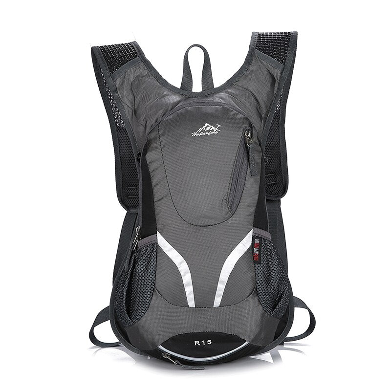 15L Outdoor Sport Radfahren Klettern Wasserbeutel Trinkrucksack Ultraleichter Rucksack Wanderrad Reitrucksack Blasenrucksack