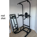 OneTwoFit Pull Up Bar Dip Station Power Tower Large Wide Push Up Station Fitness Equipment for Home Gym Exercise Chin Up Bar