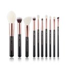 Jessup 10pcs Makeup Brushes set Foundation Powder Definer Shader Eyeshadow Eyeliner Eyebrow Kисти для Mакияжа T223