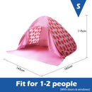 Full Automatic Camping Tent With Door Window Anti-UV Awning Tents Quick Opening Outdoor Sunshelter For 1-4 People Sunproof X147B