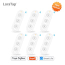 Tuya Smart Life ZigBee Smart Home Wireless Switch 3 Gangs Remote Control Hub Required Scene Button Assistant Zigbee2MQTT
