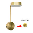 modern wall lights 9W With switch led wall lamps gold wall lamps livingroom indoor lighting  Bedside For Bedroom wall sconce