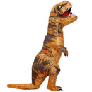 Disfraz de dinosaurio inflable para niños adultos t-rex Cosplay fiesta Anime disfraces de Halloween para hombre mujer