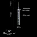 pendant lamp led modern minimalist Bubble K9 crystal hanging lights dining room Cylinder long tube pendant lights high ceiling