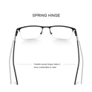 MERRYS DESIGN Men Alloy Glasses Frame Men Square Half Optical Ultralight Myopia Hyperopia Prescription Eyeglasses S2102