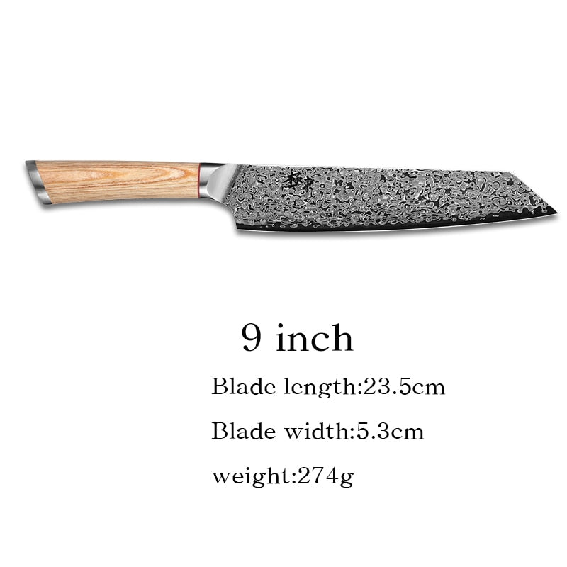 67-layer steel V gold 10 Damascus kitchen knife chef Gyuto Santoku Cleaver Paring Steak Slicing Utility Boning Salmon