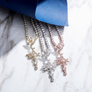 TOPGRILLZ Travis Scott Product Brand Cactus Jack Shape Pendant Necklace Ice Crystal Cubic Zirconia Pendant Hip Hop Jewelry Gift